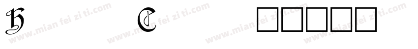 Hilde Caps字体转换